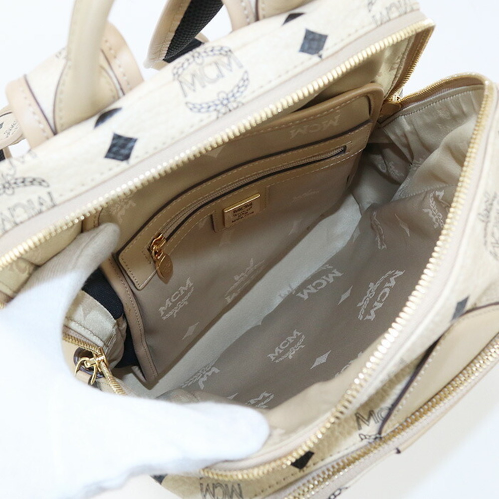 Mcm Backpack Tan - image 3